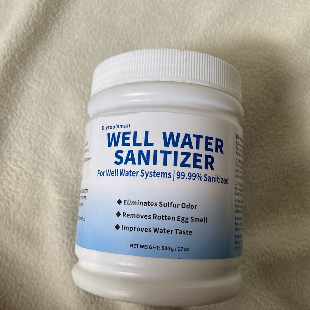Well Water Sanitizer - White